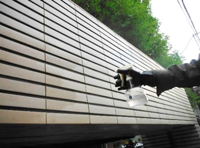 イメージ：撥水剤塗布（霧吹き仕様）ネックロールピン、止水ボルト、壁繋ぎアンカー